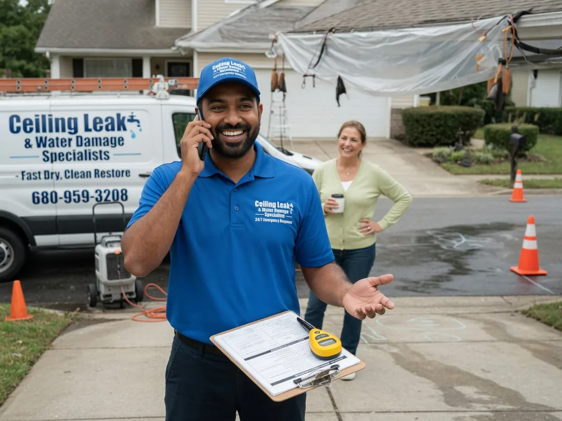 Ceiling Leak Cleanup West Stockbridge, MA FAQs